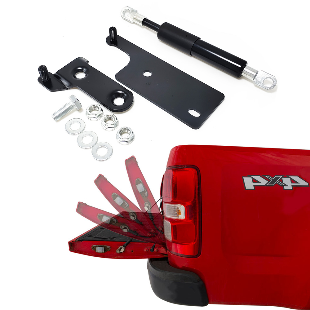 Amortiguador Hatchback Con Carga De Gas, Maletero Trasero, Puntales De Resorte De Gas De Fibra De Carbono, Soporte De Elevación (Negro Normal) Para Vauxhall,para Opel Corsa C 2000-2006
