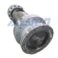 Vis sans fin supérieure 38CrMoAlA pour machine à extrusion - Granulation de plastique recyclé Dureté 58-60 HRC Nettoyage par évacuation de l'eau