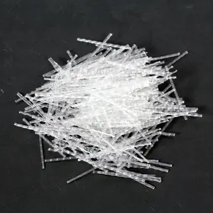 Бетонное полипропиленовое макроволокно 25 мм армированное полипропиленовое волокно для строительного раствора и цемента