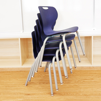Table et chaises de cantine scolaire pliables à 12 places en MDF avec surface en HPL