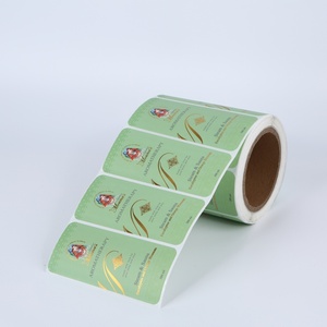 Etiquetas Adhesivas Personalizadas de PVC Cuadradas de Alta Calidad, Resistentes al Agua, para Impresión de Embalaje de Perfumes, con Logotipo - Product Image 1