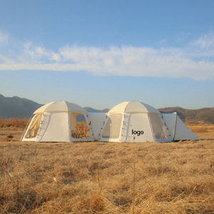 OEM — tente de pique-nique en coton et Polyester pour 3 à 5 personnes, confortable, famille, <span class=keywords><strong>Camping</strong></span>, 2 couches, Protection solaire, imperméable, TC, - Product Image 4