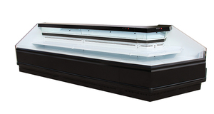 Enfriadores de producción de pescado de carne de una sola temperatura, vitrina LED abierta Deli, vitrina de refrigeración de supermercado para carne de pescado - Product Image 5