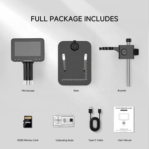 4.3" HD Screen Stereo Digital 500/1000X Handheld Inspection Camera Measuring 1080P Video LED LP043 Microcirculation - Product Image 6