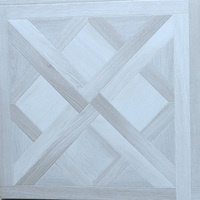 Parquet stratifié en MDF design moderne 12mm HDF mosaïque installation par clic pour le salon AC2 résistant à l'usure