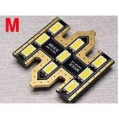Double Tip Gold Plated Board 39MM 9SMD 5630 LED Light Strip For Car <b>Auto</b> <b>Electronics</b> Accessories - Product Image 3