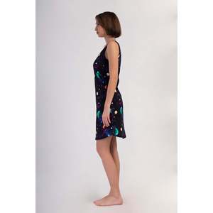 Vestidos Casuales de Mujer con Cuello Redondo, Falda Ancha y Corte Ovalado - Product Image 3