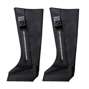 Masajeador de Piernas por Compresión de Aire, Cobertura Completa, Recargable por USB, Masaje Automático con Temporizador - Product Image 1