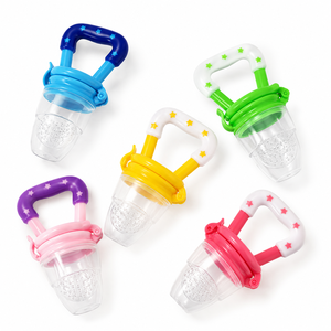 Sucette d'alimentation pour bébé avec tétine en silicone sans PVC ni BPA, jouet de dentition pour nourrissons et tout-petits de 0 à 12 mois - Product Image 5