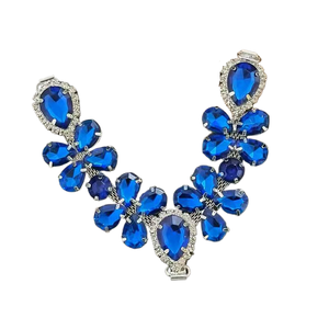 Fancy handmade Diamante may trên Rhinestone Giày chuỗi khóa <span class=keywords><strong>acrylic</strong></span> màu sắc Bikini kết nối - Product Image 3