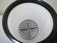 Seau de détail de 5 gallons, seau de 20 L transparent en gros