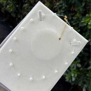 Fil de pêche polyvalent 5,5-6,5 mm, effet ciel étoilé, presque rond avec légère imperfection, simple et élégant pour un usage quotidien, pour colliers de perles - Product Image 4