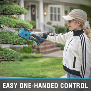 <span class=keywords><strong>Taille</strong></span>-haie sans fil 2-en-1, mini-tondeuse électrique rechargeable, cisailles à gazon portatives pour jardin et pelouse - Product Image 5