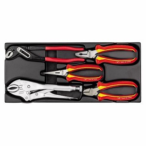 <b>Tool</b> <b>Set</b> Pliers Kit 4 Piece Professional Grade Multi Functional Hand <b>Tools</b> For Repair And Maintenance - Product Image 1
