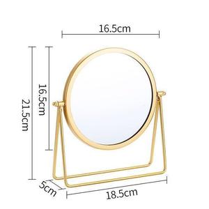 Cermin meja rias cermin bulat berputar 360 derajat, penjualan laris Modern dan tahan lama - Product Image 6