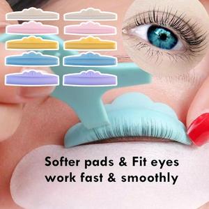 3/5 paires de coussinets en silicone <span class=keywords><strong>pour</strong></span> <span class=keywords><strong>cils</strong></span> brosse à <span class=keywords><strong>cils</strong></span> propre peigne d'extension de <span class=keywords><strong>cils</strong></span> outils permanents kit de levage de <span class=keywords><strong>cils</strong></span> accessoires - Product Image 3