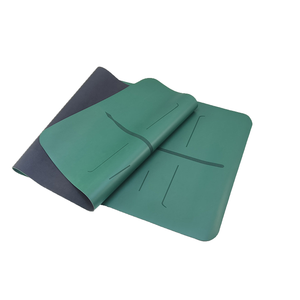 Tapis de yoga en liège personnalisé épais universel biodégradable écologique YTL 4 mm Ligne laser Durable Imperméable Sangle de transport - Product Image 1