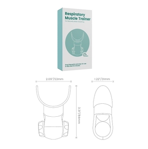 Dispositivo de Ejercicios Respiratorios, Entrenador de Respiración, Ajustable, con Vibración Inspiratoria/Expiratoria, para Fitness y Bienestar, de Acero Inoxidable - Product Image 5