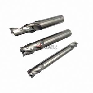 Fraise à queue en carbure monobloc plate/carrée à bout sphérique pour la fonte et les outils de coupe - Product Image 1