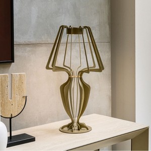 Table <b>Lamp</b> Red Led E27 <b>Switch</b> Control Nordic Modern Art Design Bedroom Living Room - Product Image 3