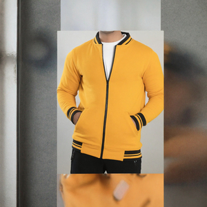 Blouson Bomber Homme Standard 2021 en Toile Chaude avec Fermeture Éclair, Coupe-Vent, Respirant, Grande Taille, Hiver, Streetwear, Style Urbain - Product Image 2