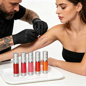 Pigment semi-permanent nude quotidien pour sourcils, lèvres et yeux, crème légère délicate, couleur pure et stable, teinte multi-usage universelle. - Product Image 5