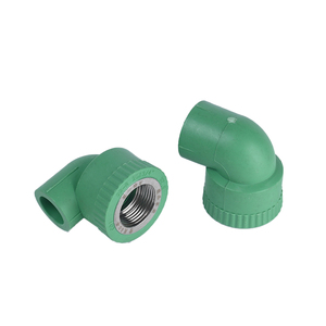 Bán buôn xây dựng đường ống dẫn nước vật liệu polypropylene <span class=keywords><strong>PPR</strong></span> nhiệt Fusion mịn ống nhựa phụ kiện 90 độ ống khuỷu tay - Product Image 5