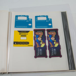 Feuille d'autocollant adhésif acrylique en polycarbonate forme découpée personnalisée sensible à la chaleur pour étiquettes de caméra d'ordinateur - Product Image 3