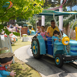 Trenes de Parque de Atracciones para Niños, Equipos de Feria, Trenes de Juego para Parques Infantiles, Trenes de Feria, Trenes de Granja Felices en Venta - Product Image 3