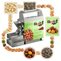 Machine à torréfier les noix pour salles de cinéma, production de snacks de concession, capacité de 4-6 kg, rotation rapide des lots