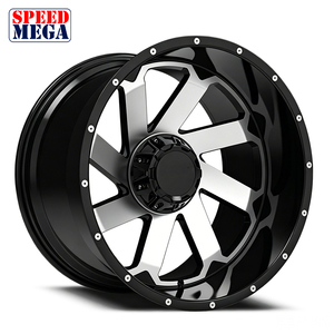 ล้อแม็กซ์ SUPER BLACK ขอบขัดเงา สำหรับรถ SUV ขนาด 26x12J และรถกระบะขนาด 26x14J ล้อแต่งสำหรับรถ SUV - Product Image 1