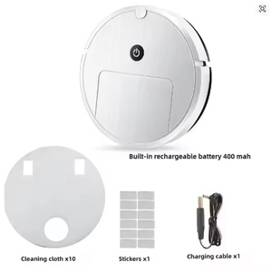 USB Rechargeable Robot Vacuum Automatic Floor Mopping Machine for Home Smart Single <b>Mop</b> Function Effortless <b>Cleaning</b> - Product Image 3