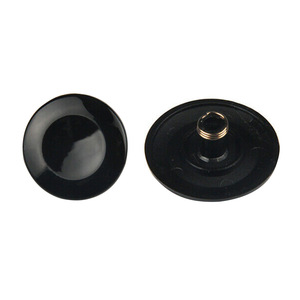Audi Center <b>Console</b> Rotary Knob 8K0998068A Glossy <b>Black</b> Plastic Ergonomic Fitment - Product Image 3