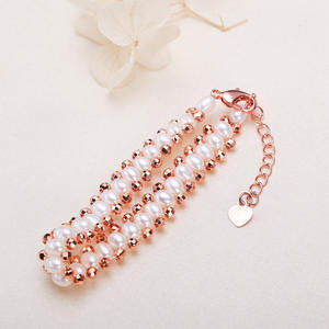 Bracelet en perles d'eau douce de luxe léger Zhuji, accessoire polyvalent en perles véritables haut de gamme pour femmes, colliers perlés - Product Image 4