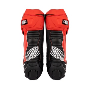 Chaussures <span class=keywords><strong>de</strong></span> course en cuir pour moto Mocha Knight - Protection pour la piste - Bottes <span class=keywords><strong>de</strong></span> moto - Professionnelles - Respirantes - Antidérapantes - Product Image 5