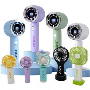 Regalos de Promoción de Verano, Ventilador Moderno, Vibrante y de Bajo Consumo, Ventilador de Mano Recargable con Impresión de Logotipo - Product Image 1