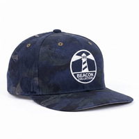 Gorra de Sarga 100% Algodón de Alta Calidad para Hombre, Gorra de Béisbol con Bordado y Estampado, Gorra Estructurada de 6 Paneles