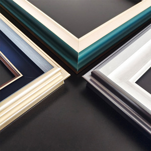 Estilo europeo al por mayor pintura al óleo ancha exterior PS marco flotante pared foto lienzo pintura marco - Product Image 2