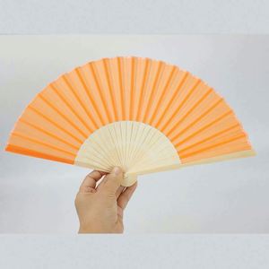 Abanico de Mano Plegable Portátil, Tallado y Pintado, Decoración de Arte Popular de Bambú, Regalo Empresarial - Product Image 2