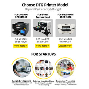 Nouveau produit Machine d'impression de T-shirt d'imprimante DTG à double station à 4 têtes pour vêtements Machine d'impression numérique automatique DTG - Product Image 3