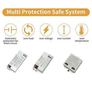 Alimentation électrique à tension constante à haut rendement 24VDC 1.25A Connexion universelle sécurisée Pilote LED 30W Ultra petit boîtier en plastique - Product Image 2
