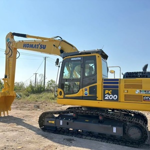 Expédition immédiate : Excavatrice Komatsu PC200 d'occasion, engin de terrassement, excavatrices Komatsu PC160, PC210, PC220 d'occasion à bas prix - Product Image 1