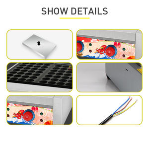 Máquina para hacer waffles con forma de corazón, artículo tasado, Doule Head, Muffin, Bélgica - Product Image 6