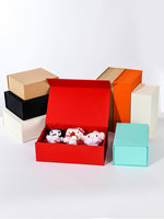 Caja de Regalo Magnética Plegable Tipo Libro con Papel Especial con Relieve, Disponible en Varios Tamaños