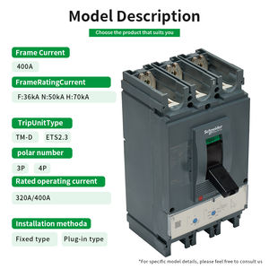 S-chneider סוג קבוע עובש מעגל מפסק cvs400f tmd <span class=keywords><strong>3p</strong></span> 320 lv540305 ets2.3 63a 100a 125a 160a <span class=keywords><strong>250a</strong></span> 400a <span class=keywords><strong>3p</strong></span> 4p - Product Image 4