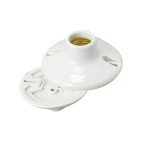 HAO HONG E27 Douille de lampe à vis en cuivre céramique Produit durable pour tenir et soutenir les lampes