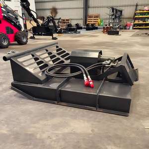 ملحق قاطع الأعشاب للجرافة الانزلاقية الهيدروليكية الصغيرة من 1-9 طن، آلة قص العشب، معدات البناء - Product Image 4