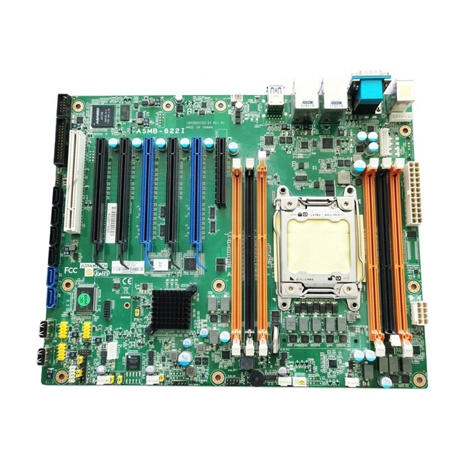 ADVANTECH ASMB-822 ASMB-822I Industrial CPU Motherboard Original Stock ASMB-822-00A1E ASME-822I-00A2E LGA2011 ATX Server Board