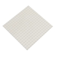 Base Clásica Estándar de 16x16 para Bloques de Construcción de Partículas Pequeñas, Base de un Solo Lado Compatible con las Principales Marcas de Juguetes de Ladrillos