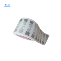 Étiquette RFID UHF personnalisable ISO 18000-6c longue portée, autocollant M730, puce intégrée (wet inlay)